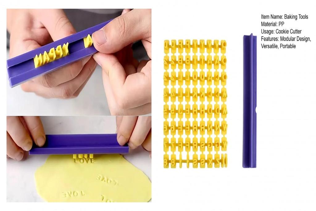Custom Word Creation Tool Modular Design Letter Stamps Diy Alphabet ...