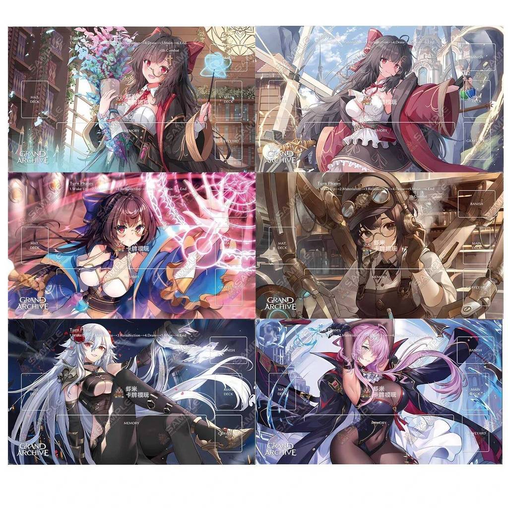 Anime 600x350mm Grand Archive Series Custom Playmat Arima Arisanna Nico