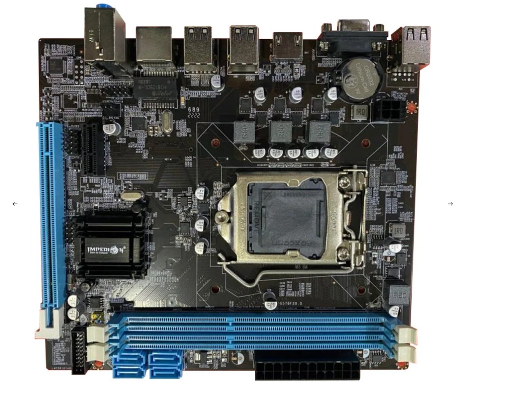 Imperion H61M GMX3 H61 Intel Socket LGA1155 for 2nd 3rd Gen Motherboard ...