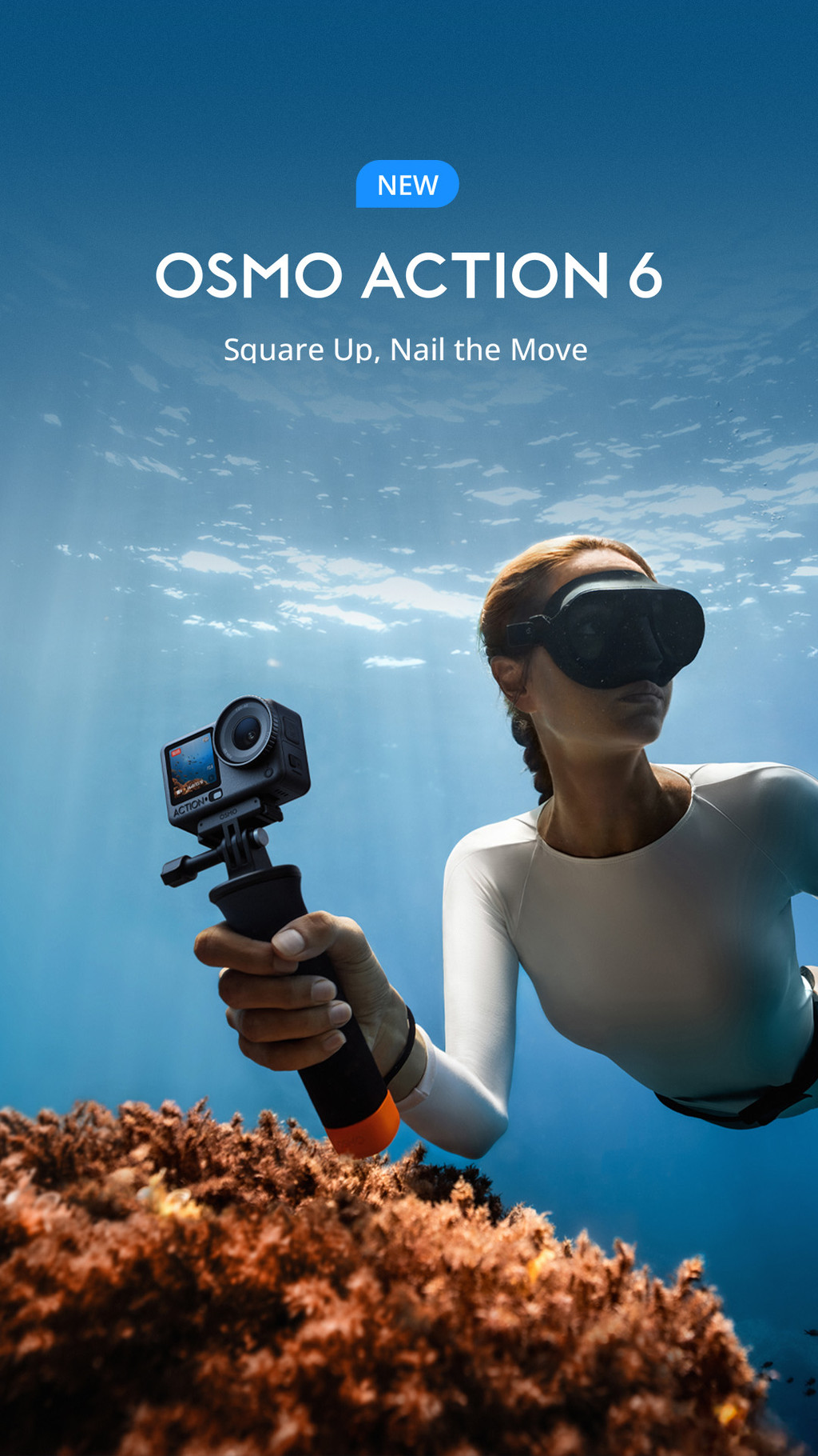 DJI Osmo Action 6 - Action Camera | 1/1.1-Inch Square Sensor | Variable ...