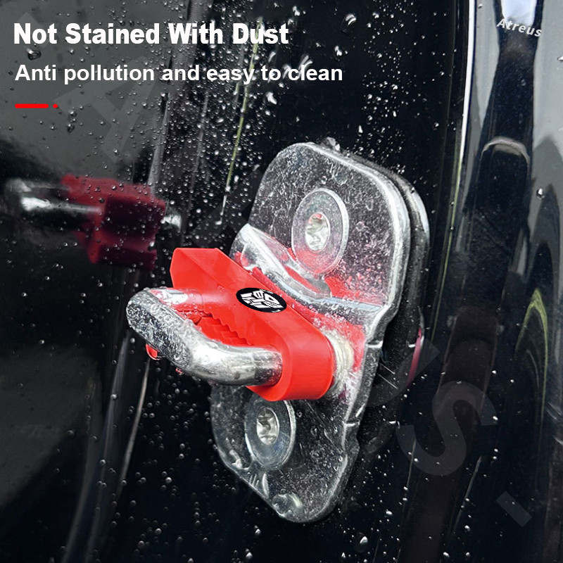 Chery Car Door Lock Shock Absorber Pad Silicone Bumper Strip Door Lock ...