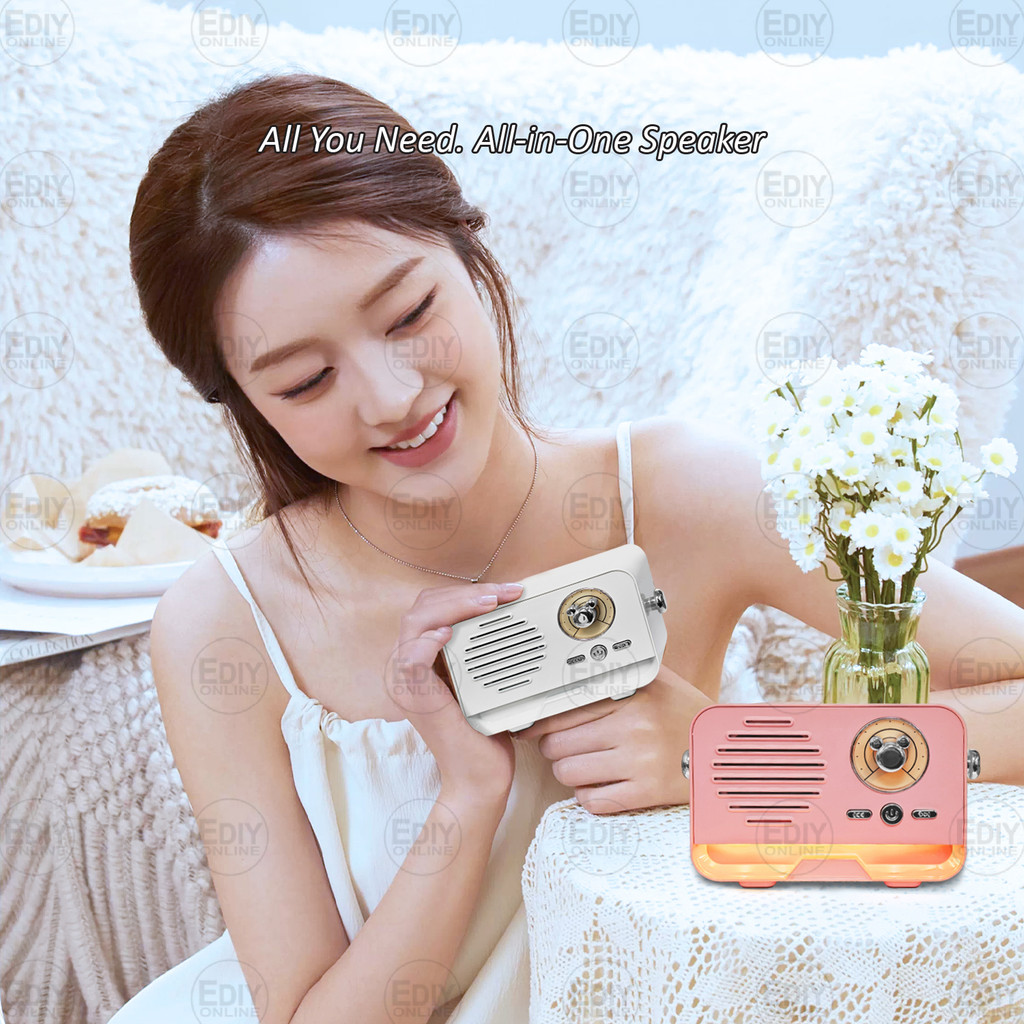 MINI Rechargeable Wireless Speaker Bluetooth TF Music Player FM Radio ...