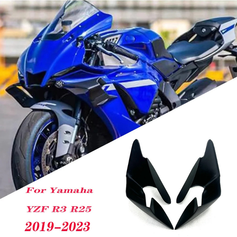 YZF-R1 R1M 2015-2024 Motorcycle Aerodynamic Winglets For YAMAHA YZF-R25 ...