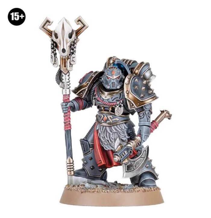 [Warhammer Model] F space Wolf Series Haval Red Blade Wolf King space ...
