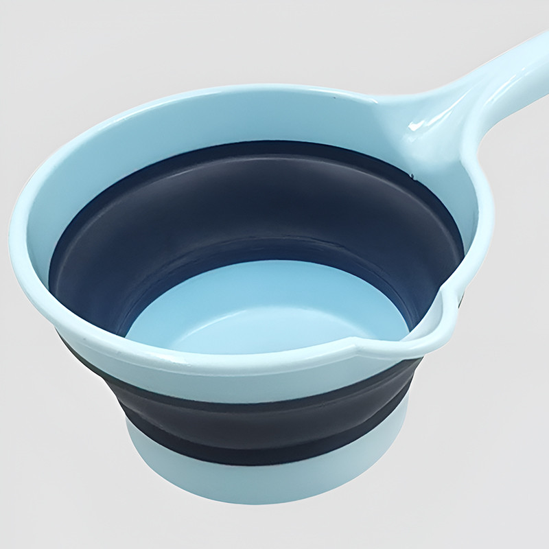 𝐑𝐈𝐏𝐏𝐋𝐄 𝐍𝐄𝐒𝐓 Foldable Water Spoon Ladle Bathroom Large Handle ...