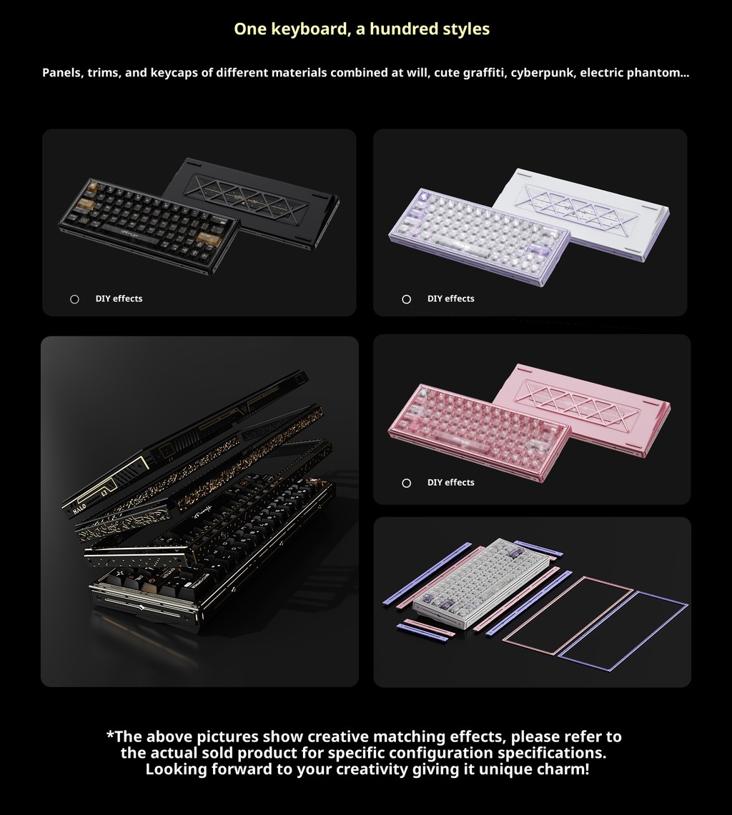 Wlmouse Huan63 Phantom Light Magnesium Magnetic Switch Keyboard ...