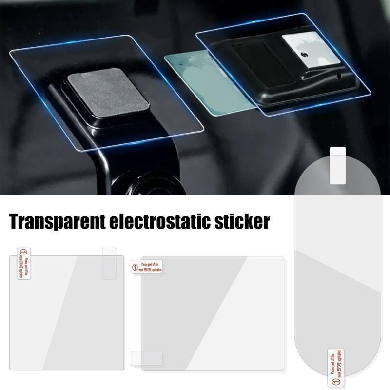 Windscreen Static Sticker Transparent Electrostatic Sticker HD ...