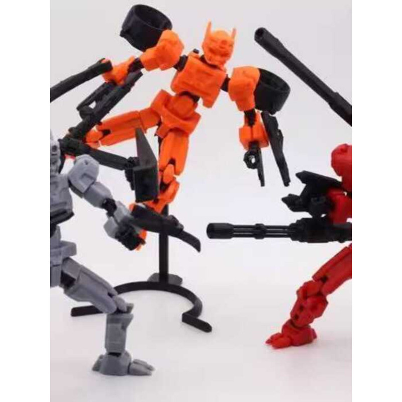 3d Printing Cool Deluxe Mecha Assembly Model 2-in-1 Desktop Decoration ...