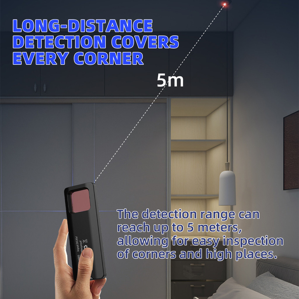 Hidden Camera Detector Infrared High Sensitivity Anti-monitoring Anti ...