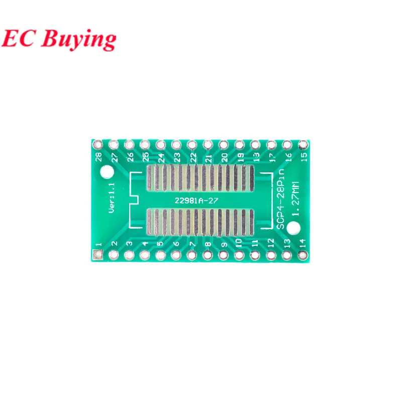20Pcs/5pc SOP28/SSOP28/TSSOP28 to DIP28 SMD SOP SSOP TSSOP 28 Turn DIP ...