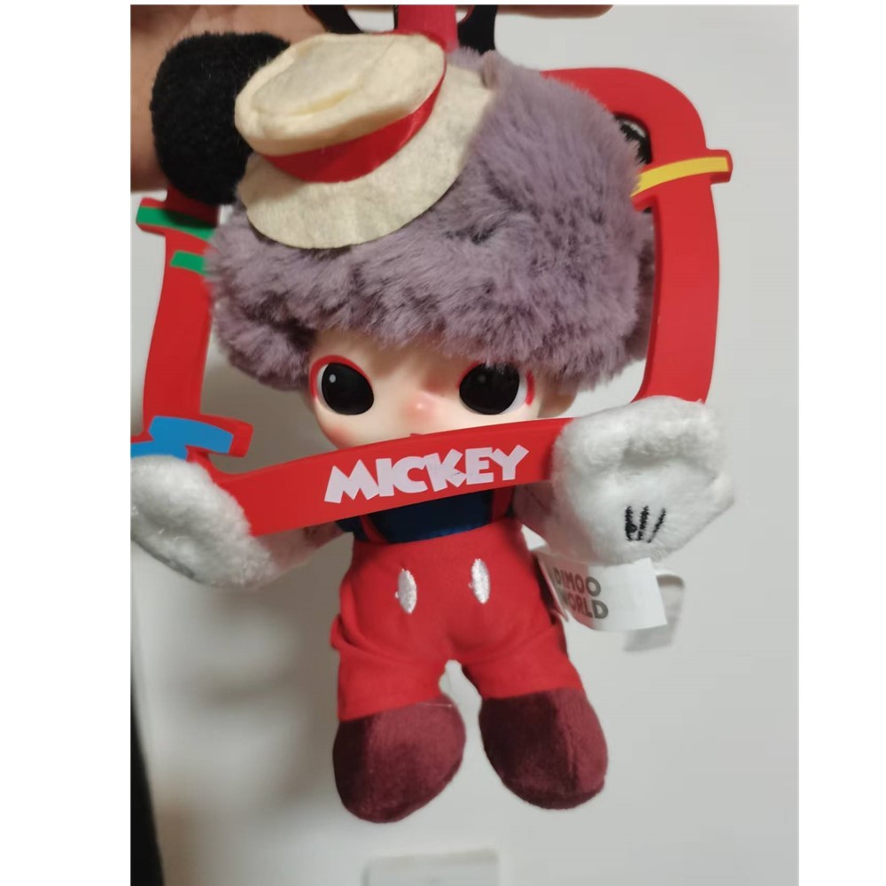 DIMOO WORLD Vinyl Plush Keychain DIMOO TV Show Minnie Donald Duck Plush ...