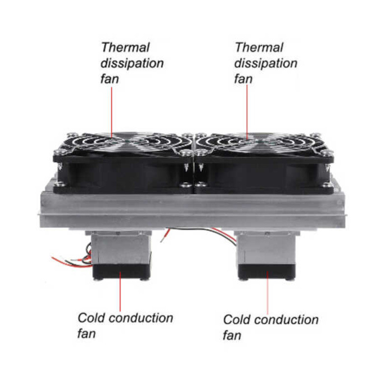 Finished Product Semiconductor Refrigeration Chip Kit 12v Electronic ...