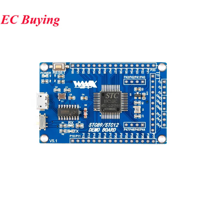 STC89C52RC STC STC89C52 51 SCM Single Chip Microcomputer CH340 Core ...
