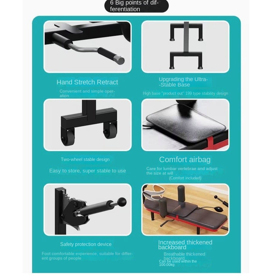 Home Use Spinal Decompression Inversion Machine for Neck Back Pain ...