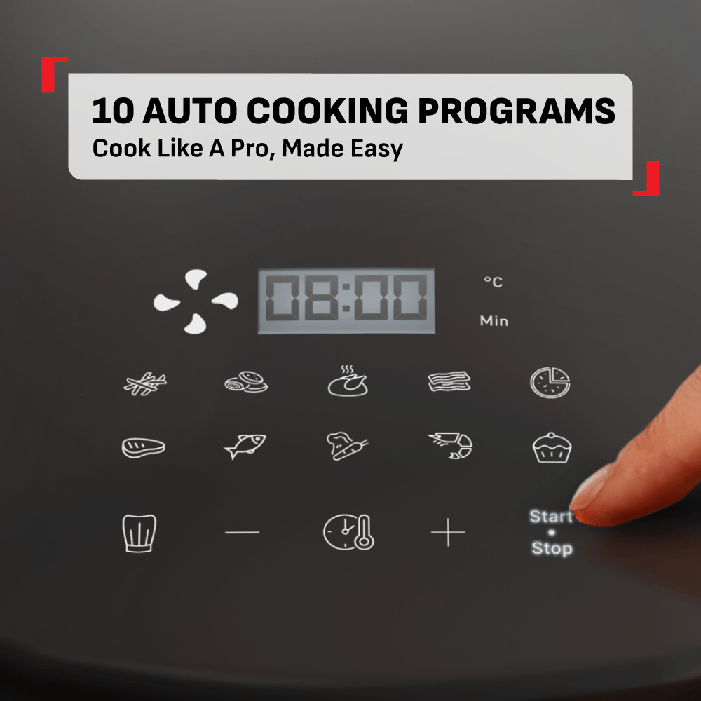 TEFAL EY2458 Easy Fry Max Digital Air Fryer 5L | Shopee Malaysia