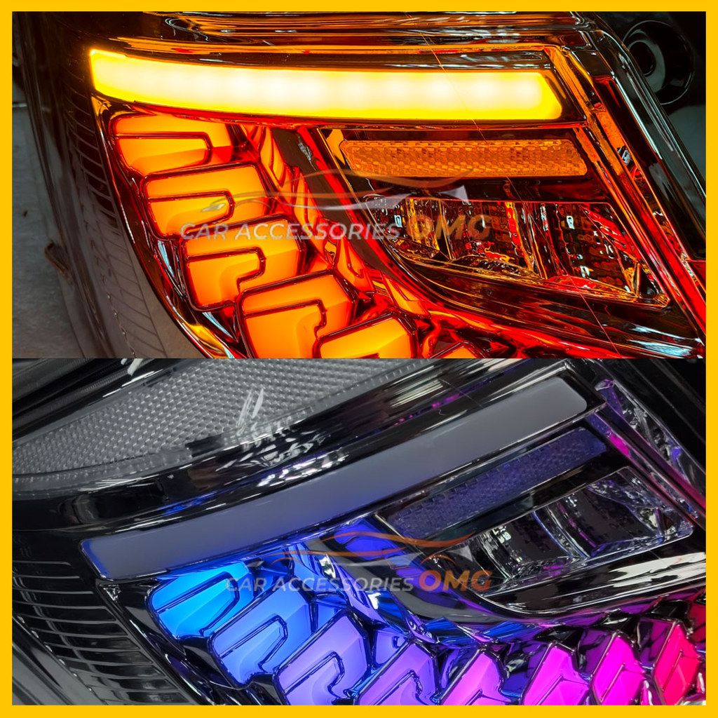 Perodua Bezza V3 2016 - Onwards Tail Lamp Dragon Scale Dynamic Tail ...