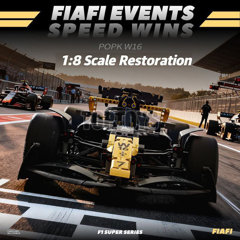 F1: The Movie Apx-GP Electroplated Gold F1 Remote Control Building ...