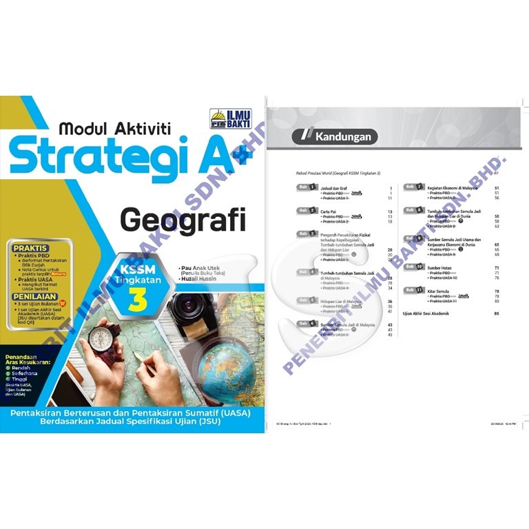[SI]BUKU LATIHAN : MODUL AKTIVITI STRATEGI A+ TINGKATAN 3 | MODUL ...