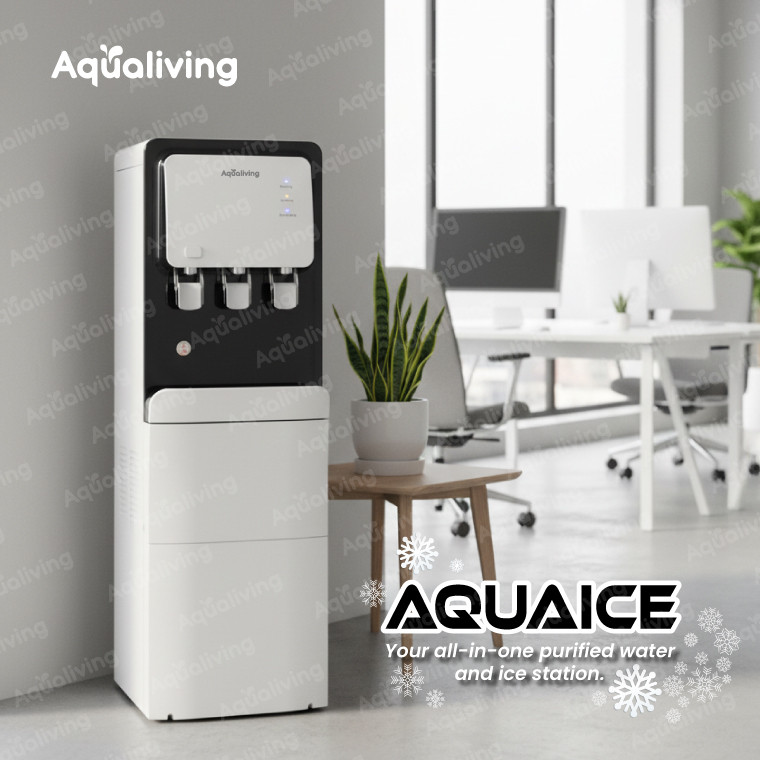 Aqualiving Ice Maker Water Dispenser Hot Normal Cold Alsa w/ 4 JAKIM ...