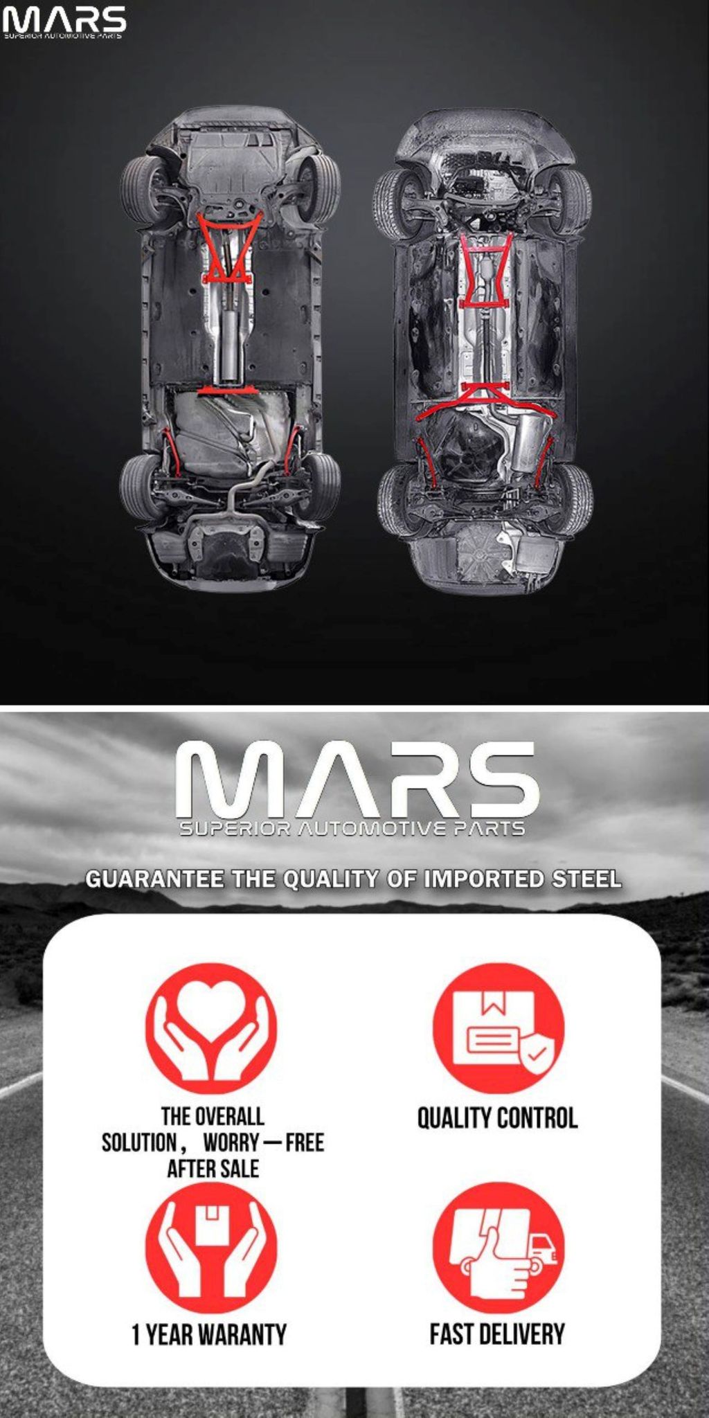 MARS HEAVY DUTY FRONT LOWER ARM TOYOTA CAMRY ACV51 ASV51 ASV50 AVV50 ...