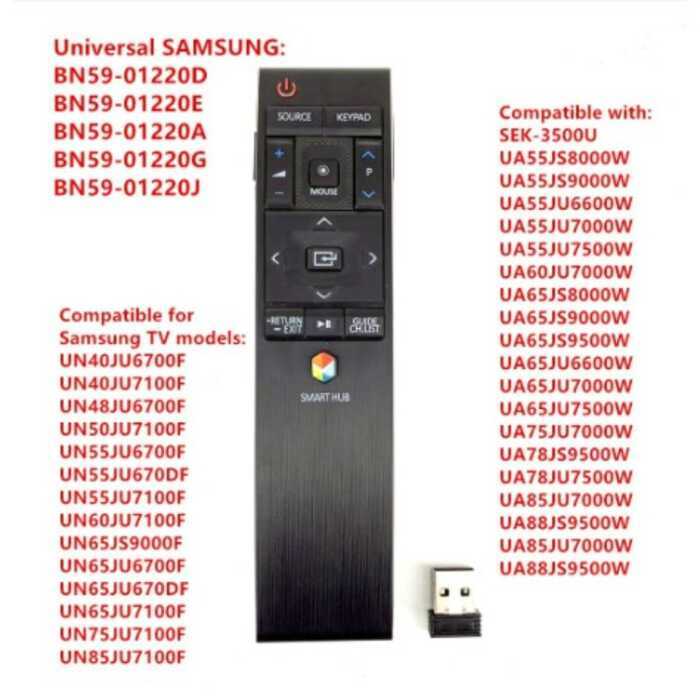 NEW YY-605 FOR SAMSUNG BN59-01220D Smart tv remote BN59-0120E BN59 ...