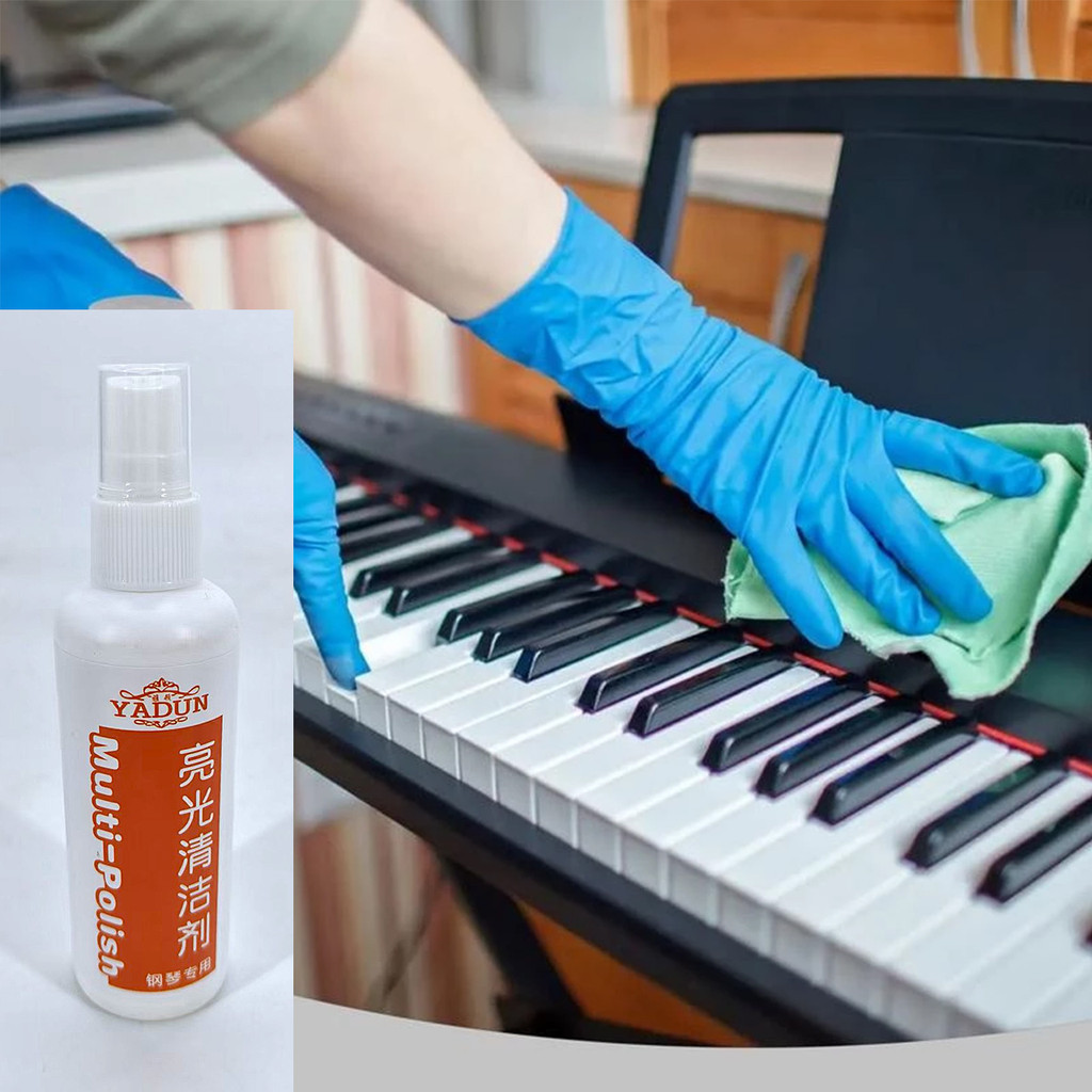 120ML Instrument Cleaner Guitar Piano Care Liquid Piano Polishing ...