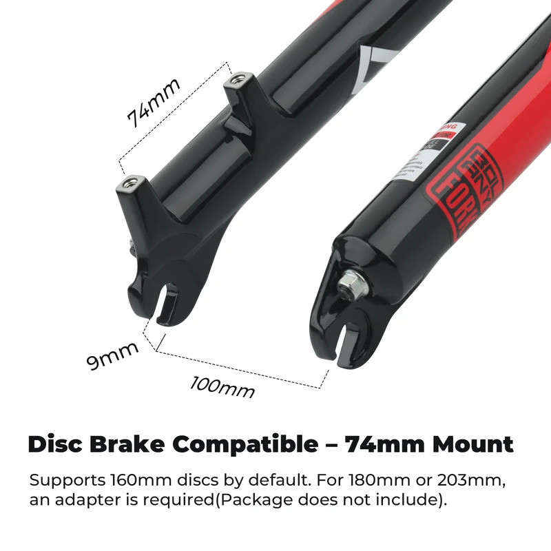 BOLANY 27.5/29inch Bike Suspension Fork 34mm Stanchions 1-1/8 Thread-Less Straight Steerer 140mm Travel MTB Air Fork With Damping Rebound Adjustment BOLANY 27.5/29inch Bike Suspension Fork 34mm Stanchions 1-1/8 Thread-Less Straight Steerer 140mm Travel MTB Air Fork With Damping Rebound Adjustment