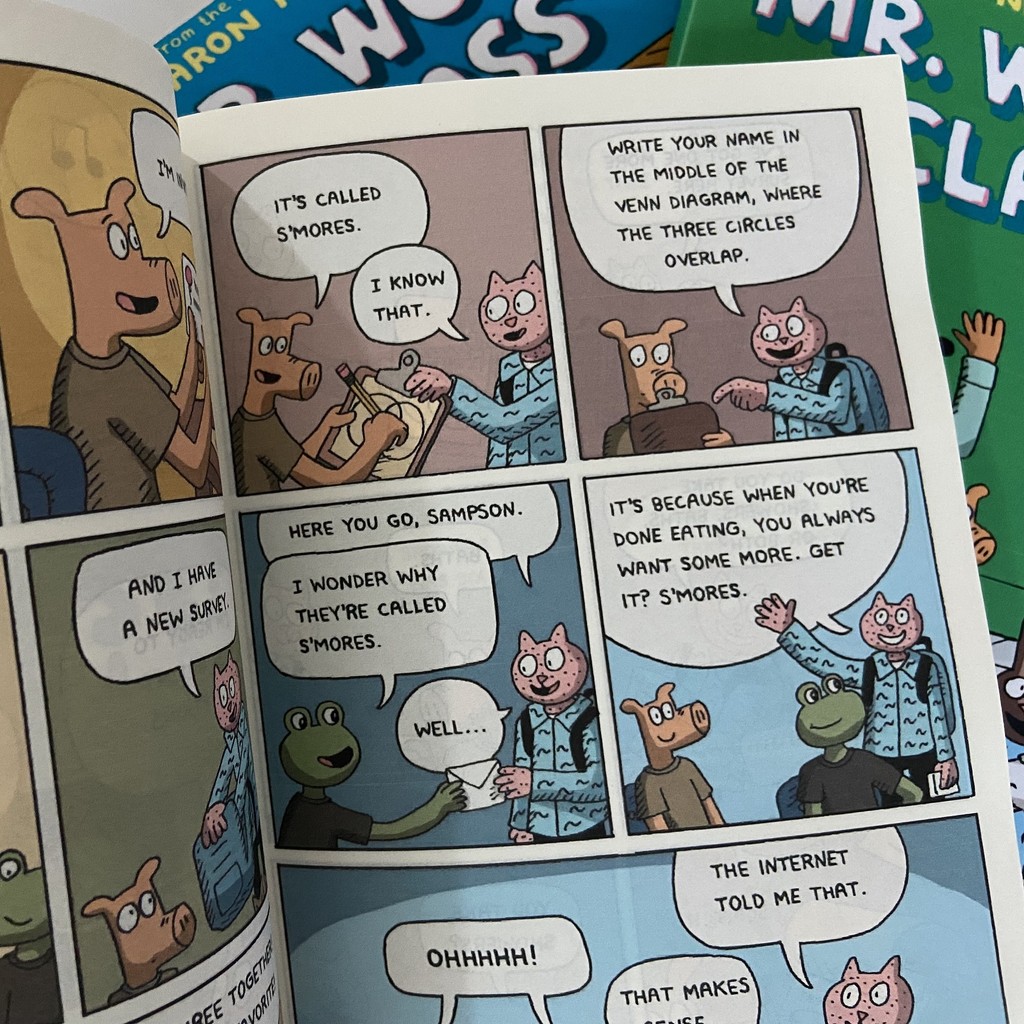 Mr.Wolf Class Series 5 Books Kids Reading Lucky Starts Mystery Club ...