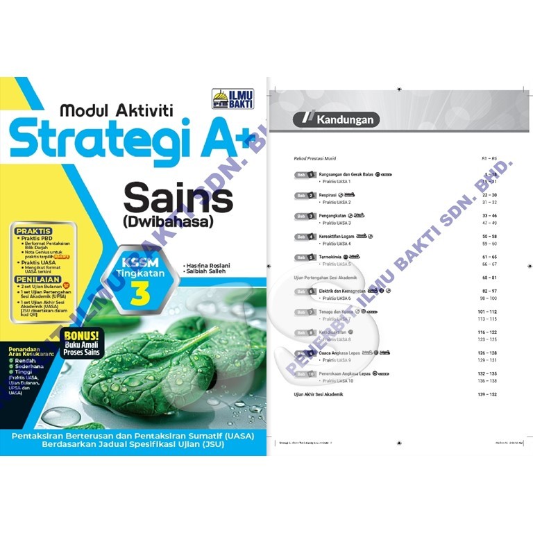 [SI]BUKU LATIHAN : MODUL AKTIVITI STRATEGI A+ TINGKATAN 3 | MODUL ...