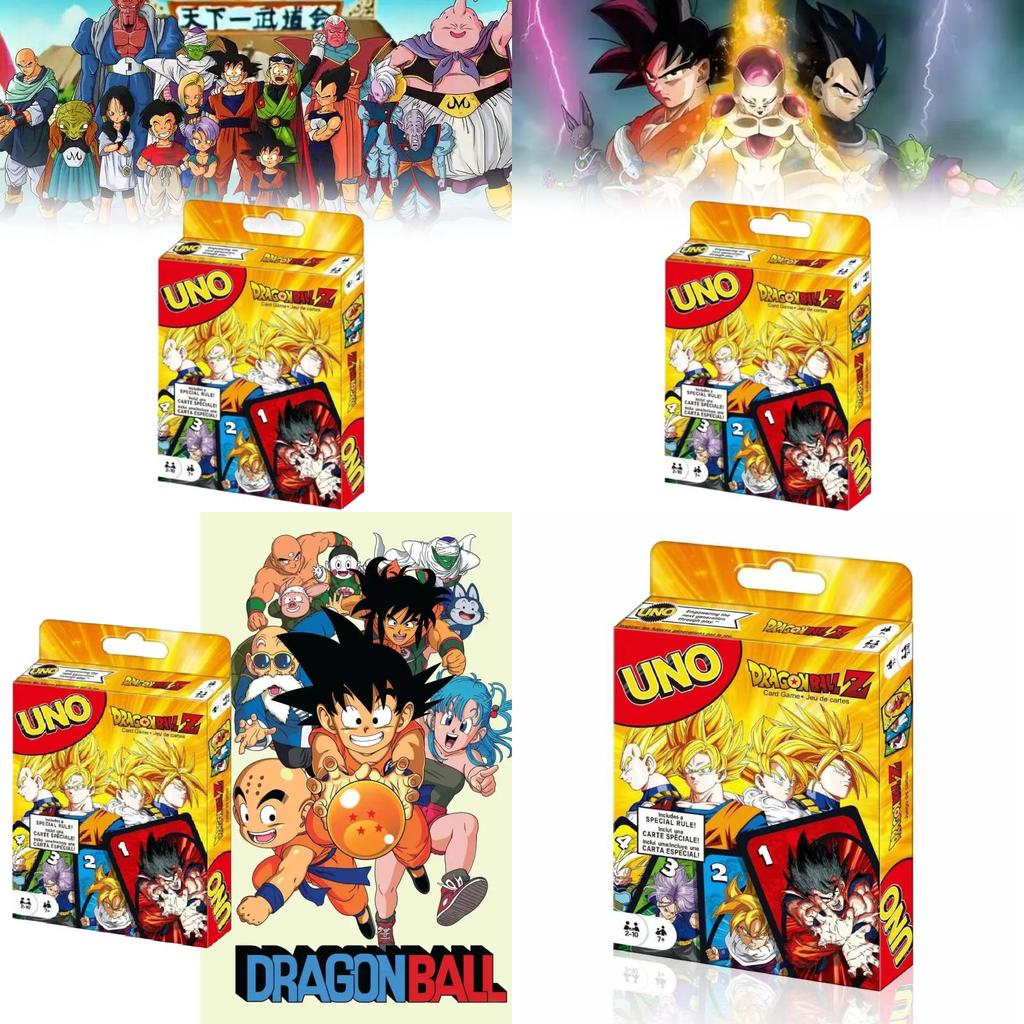 Uno Dragon Ball Z Cards For Visual Stimulation And Social Interaction ...