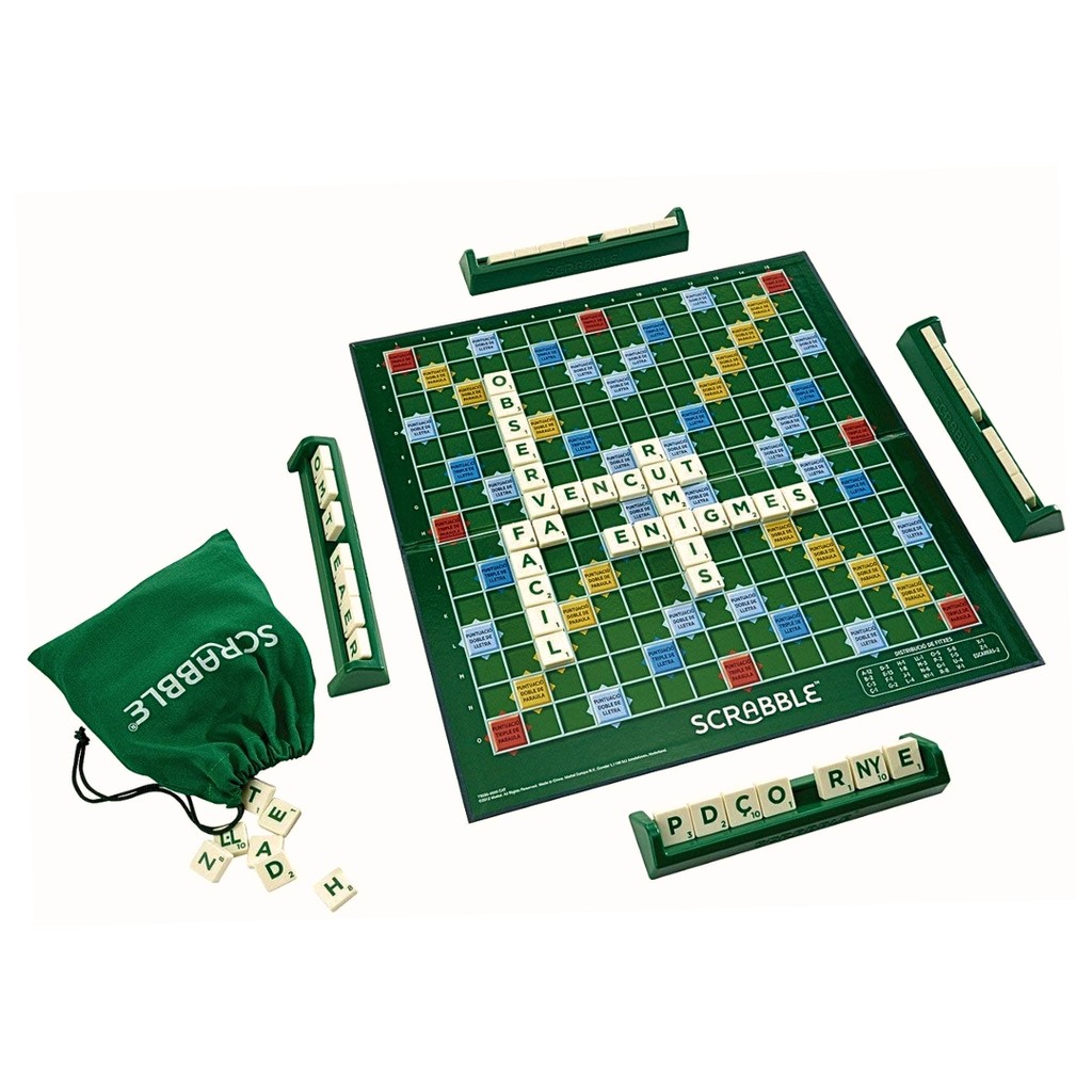 Scrabble Mini Crossword Letter Word Matching Board Game Educational ...
