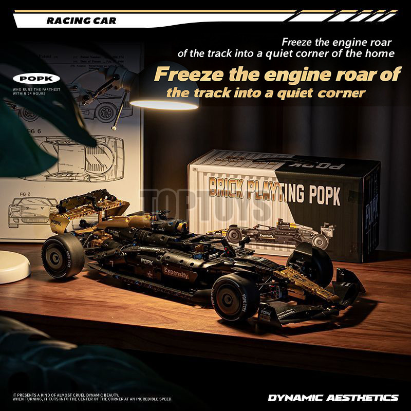 F1: The Movie Apx-GP Electroplated Gold F1 Remote Control Building ...