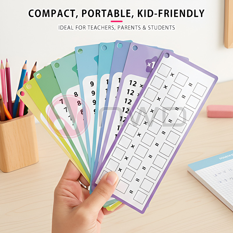 𝗡𝗨𝗠𝗕𝗘𝗥 𝗡𝗜𝗡𝗝𝗔 》 Kids Math Learning Flash Card Training Teaching Aids Kad ...