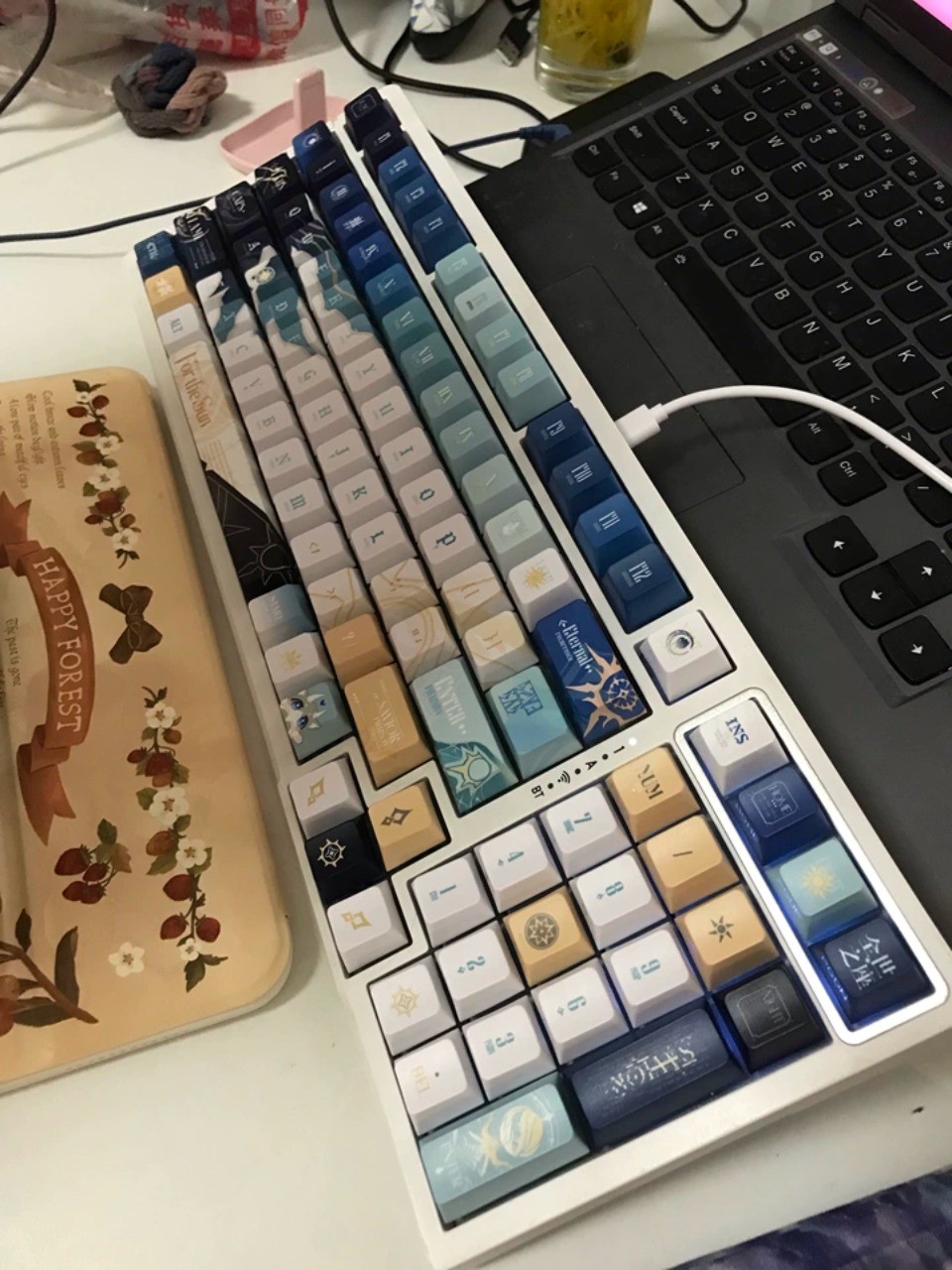 Phainon Keycaps 120 Keys MOA / Cherry Profile PBT Wooting Aula F75 ...