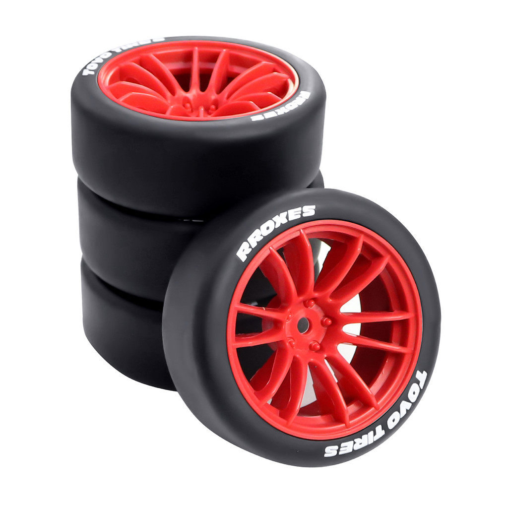 12mm Hex 66*26mm Tires Wheels For 1/10 LC PTG-2R TAMIYA 1/10 XV01 xv02 ...