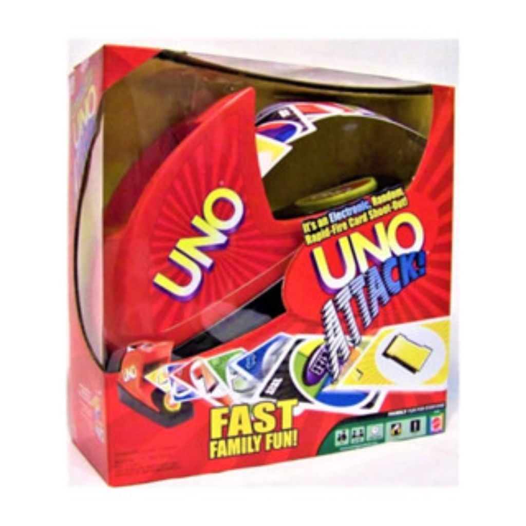 Unø Attack Classic Card Game with Card Launcher Board Game Machine ...