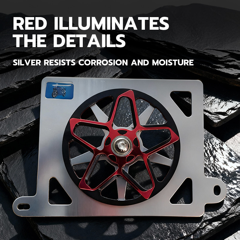 Radiator Cover Metallic Finish Design Full Alloy CNC For YAMAHA Nmax ...