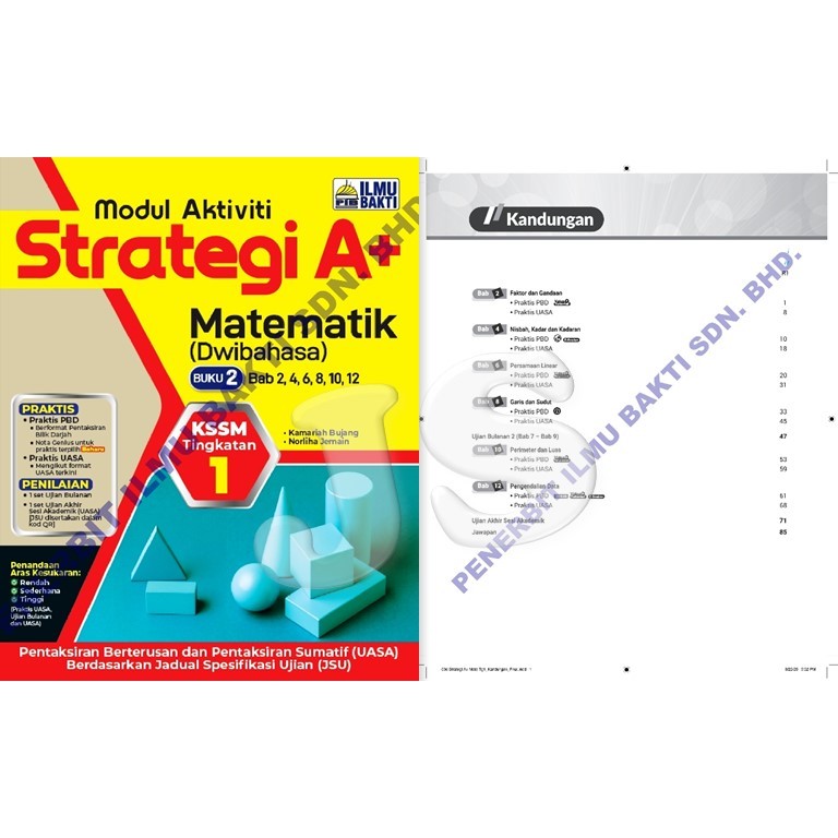 [SI]BUKU LATIHAN : MODUL AKTIVITI STRATEGI A+ TINGKATAN 1 | MODUL ...