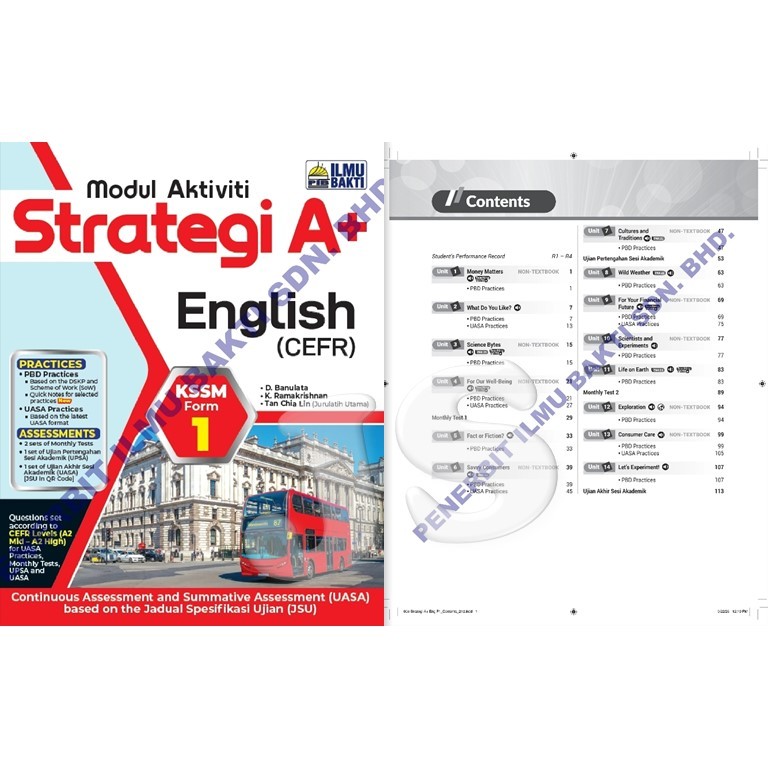 [SI]BUKU LATIHAN : MODUL AKTIVITI STRATEGI A+ TINGKATAN 1 | MODUL ...
