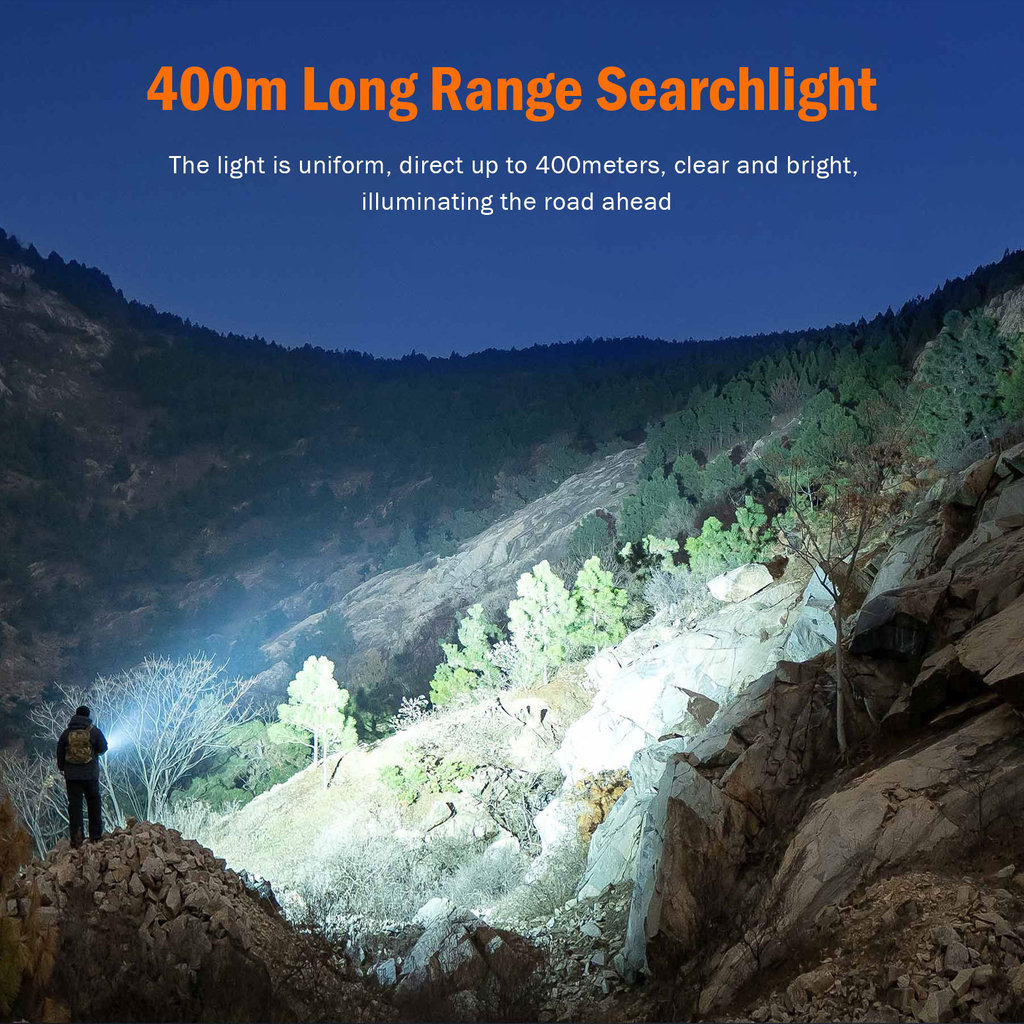 SUPERFIRE M15 5W LED Flashlight Multifunctional Waterproof Torch Light ...