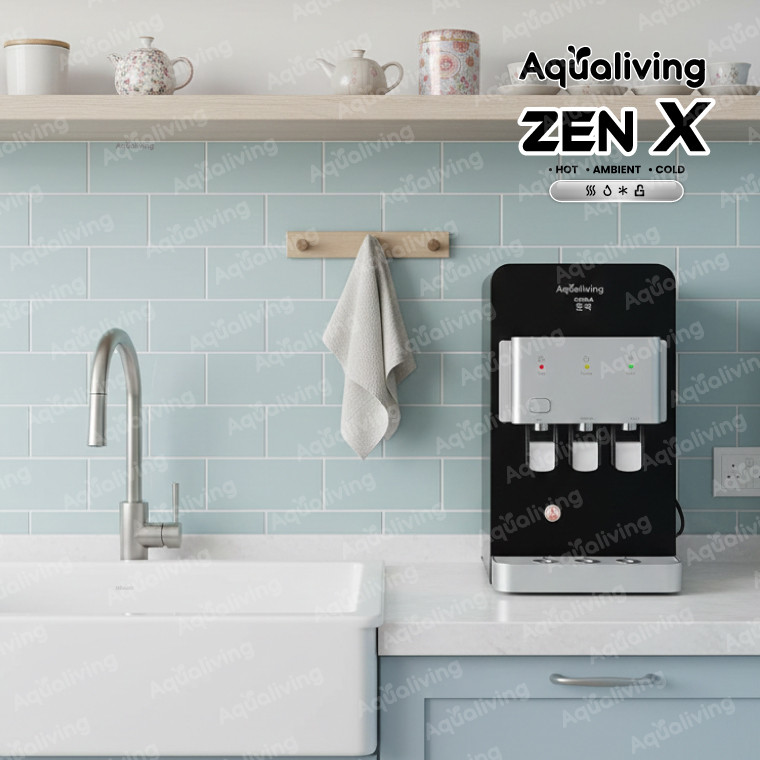 Aqualiving Mild Alkaline Water Dispenser Zen-X | Hot Normal Cold ...