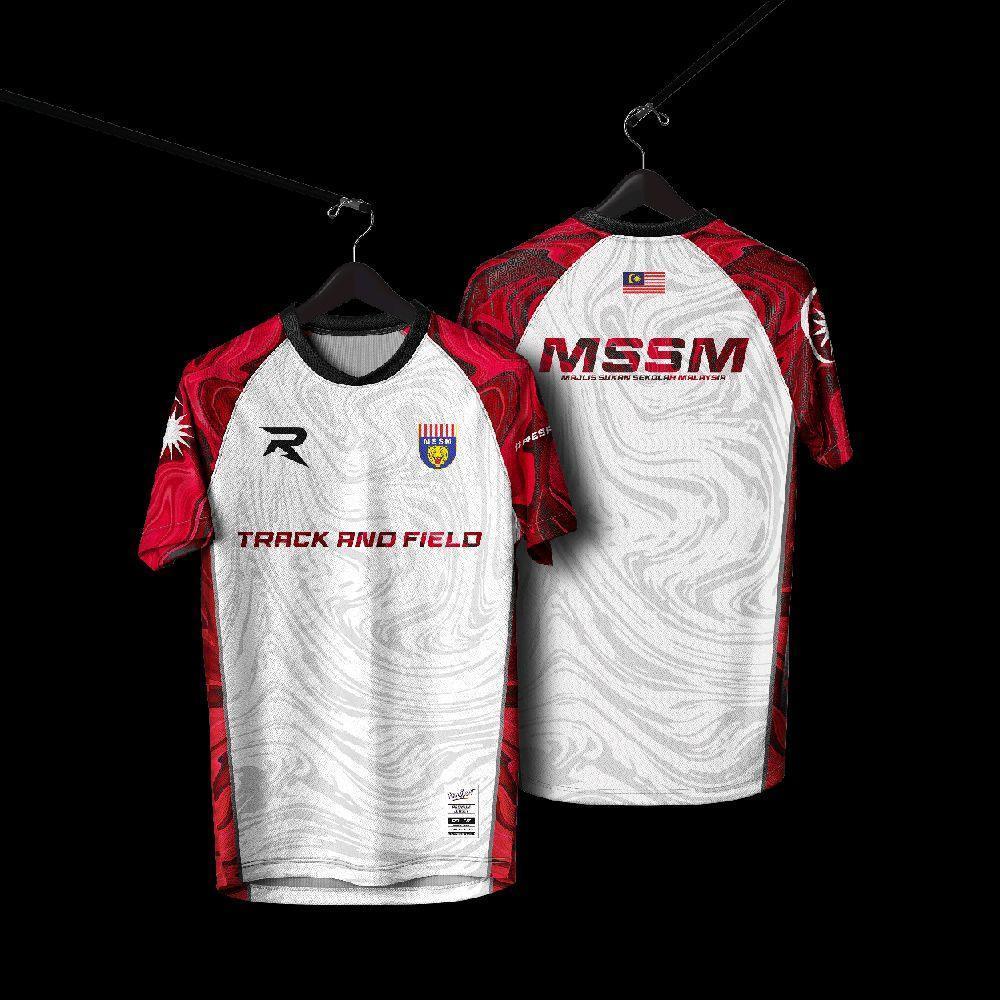 MSSM Designed by Revosport, Red White | Shopee Malaysia