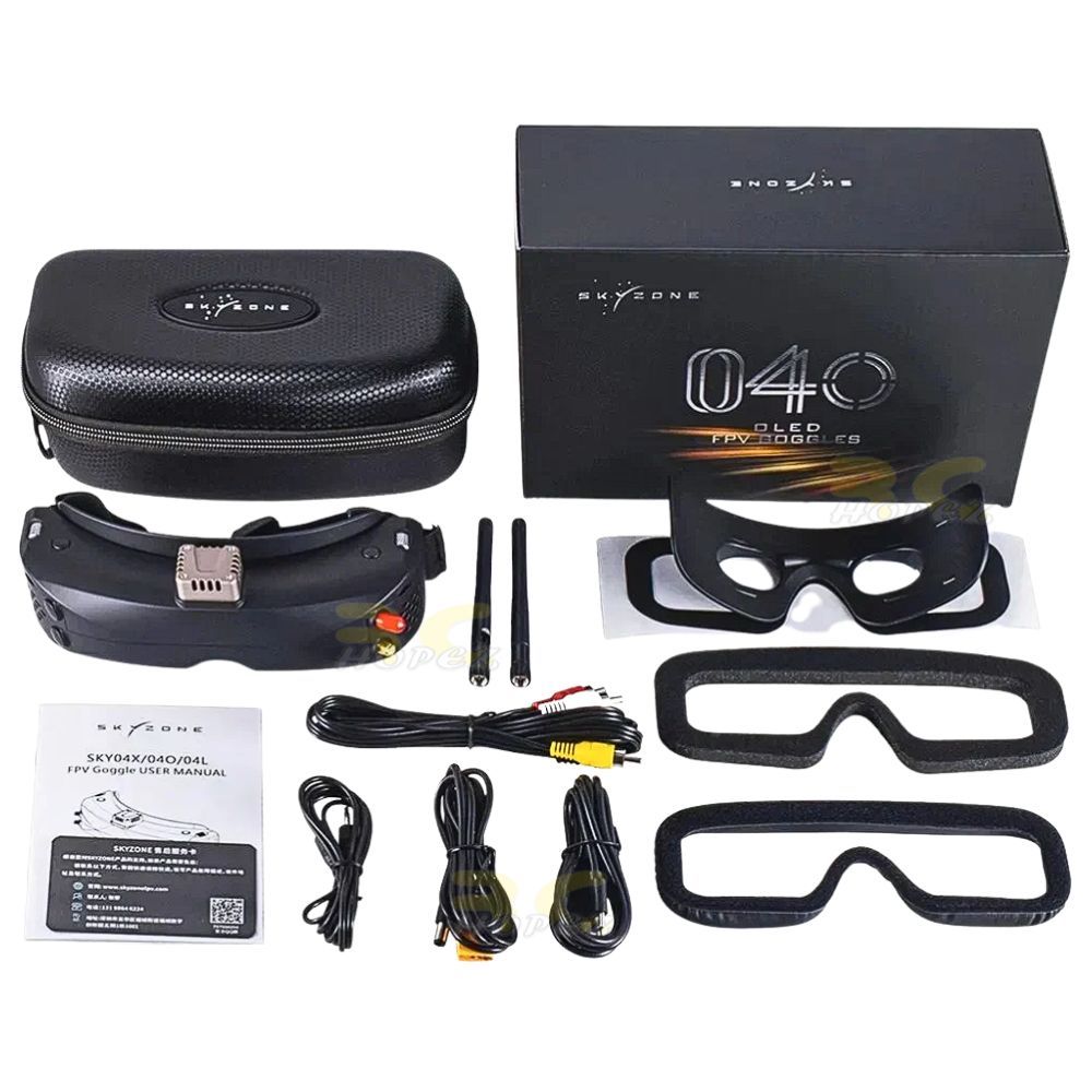 Skyzone SKY04O PRO FPV Goggles with OLED Screen 60FPS DVR 5.8Ghz 48CH ...
