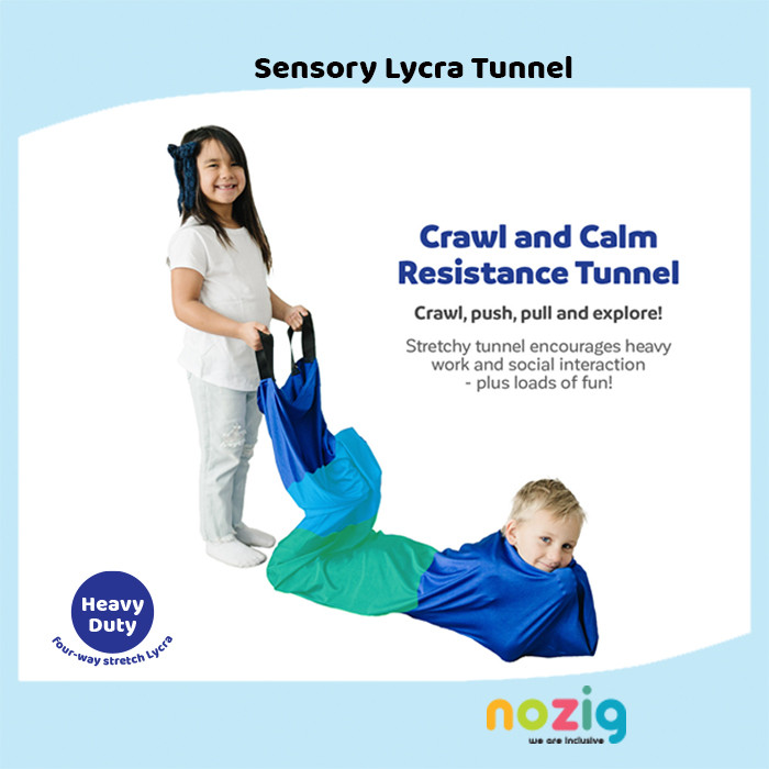 Sensory Lycra Tunnel Body Sock Tunnel for OT and ADHD therapy Deep ...