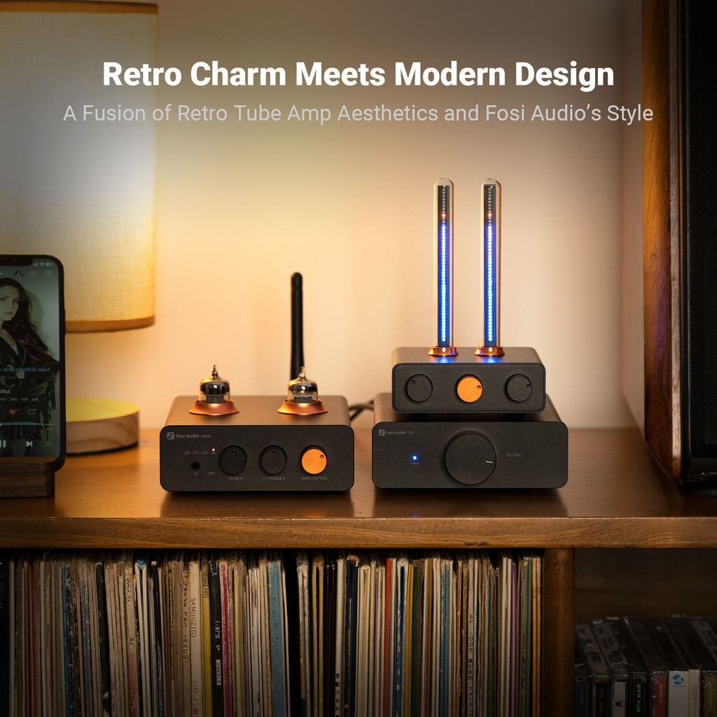Fosi Audio Visualizer, Music Rhythm Ambient Light Desktop RGB Computer ...