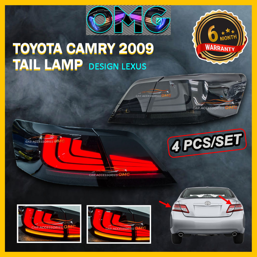 Toyota Camry ACV40 ACV41 2006 - 2011 Dynamic Tail Lamp Running Tail ...