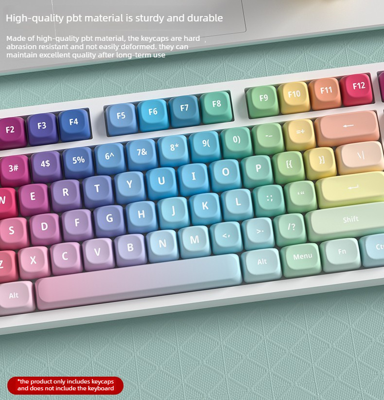 Colorful Keycap 121 Key MOA Profile PBT Material DYE-sublimation ...