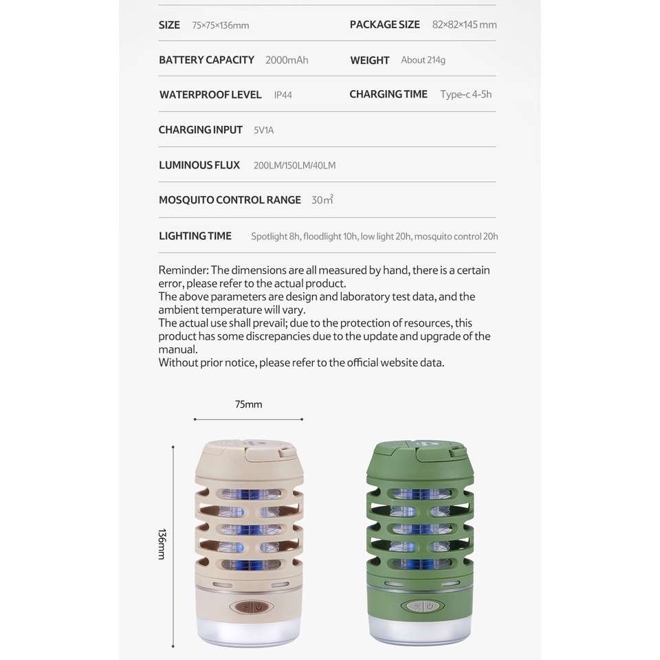 Naturehike Outdoor Camping Multifunction Flashlight Rechargeable ...