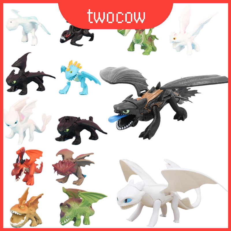 Dreamworks Dragons Mini Toothless Figure Set Perfect For Fans And ...
