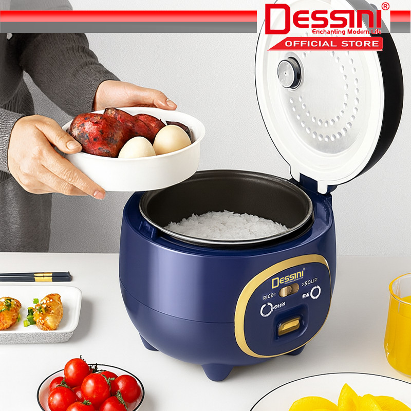 DESSINI ITALY 5.0L Electric Rice Cooker Non Stick Aluminium Inner Pot ...